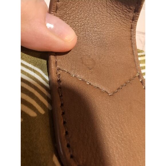 Amy Butler Marni Duffel Tote Bag Large Sun Moon Green White Sepia Zip Weekender - Picture 7 of 16